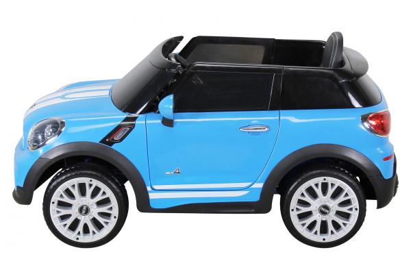 Kinder Elektroauto Mini Cooper Paceman Lizenziert 2x45 Watt Motor Blau - Elektro Auto Elektroauto Kinderauto